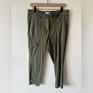 J. Jill Olive Cargo Pants Size 12